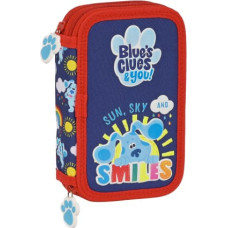 Blue's Clues Double zīmuļu futrālis Blue's Clues Tumši Zils (28 pcs)