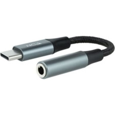 Nanocable Адаптер USB C—Jack 3.5 mm NANOCABLE 10.24.1204 Серый