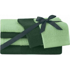 Ameliahome TOWEL/AH/FLOS/BGR+CE/SET2*30x50+2*50x90+2*70x130