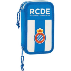 Rcd Espanyol Double zīmuļu futrālis RCD Espanyol Zils Balts (28 pcs)