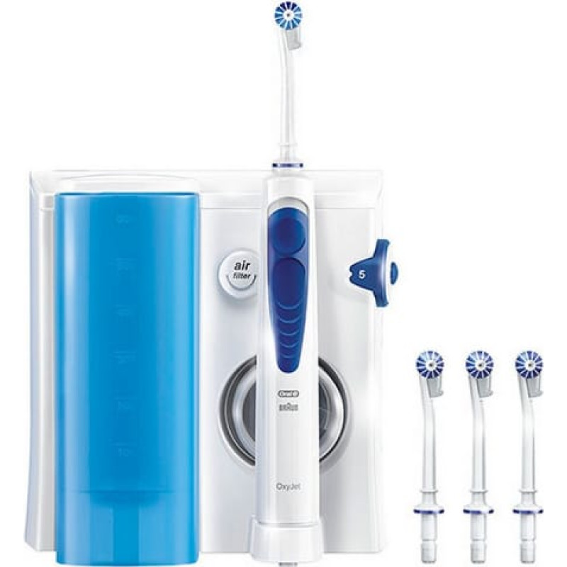 Oral-B Dentālais Irigators / Mutes Dobuma Irigarors Oral-B Oxyjet Balts