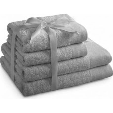 Ameliahome TOWEL/AH/AMARI/SIL/SET2*70x140+2*50x100