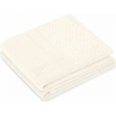 Ameliahome TOWEL/AH/RUBRUM/CREAM/70x130