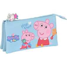 Peppa Pig Школьный пенал Peppa Pig Baby Светло Синий (22 x 12 x 3 cm)