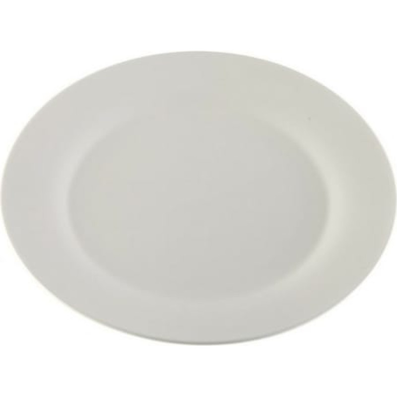 Versa Плоская тарелка Versa Apaļš Balts Porcelāns (27 x 27 cm)