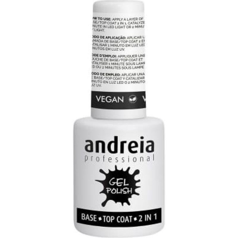 Andreia Nagu laka Andreia Gel Polish Base Top Coat 2-in-1 (10,5 ml)