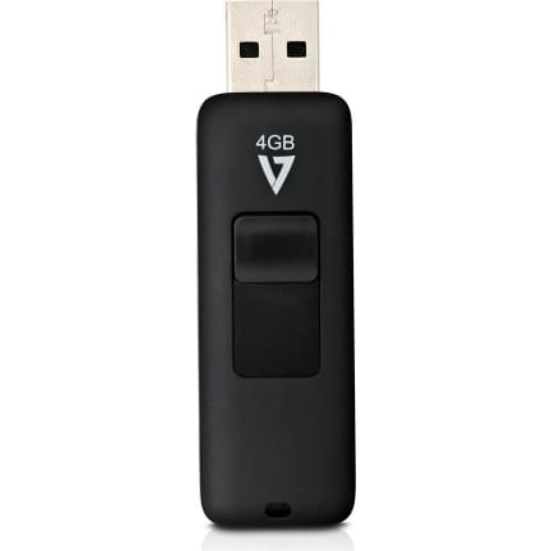 V7 Mikro SD Atmiņas karte ar Adapteri V7 VF24GAR-3E           Melns 4 GB