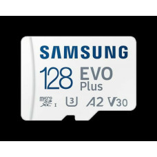 Samsung Mikro SD Atmiņas karte ar Adapteri Samsung MB-MC128KAEU 128 GB