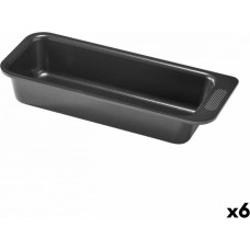 Pyrex Krāsns Veidne Pyrex Magic Taisnstūra Melns Ø 26 cm (6 gb.)