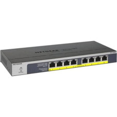 Netgear Sienas Skapja Slēdzis Netgear GS108PP-100EUS 16 Gbps