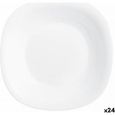 Luminarc Dziļais šķīvis Luminarc Carine Balts Stikls (Ø 23,5 cm) (24 gb.)