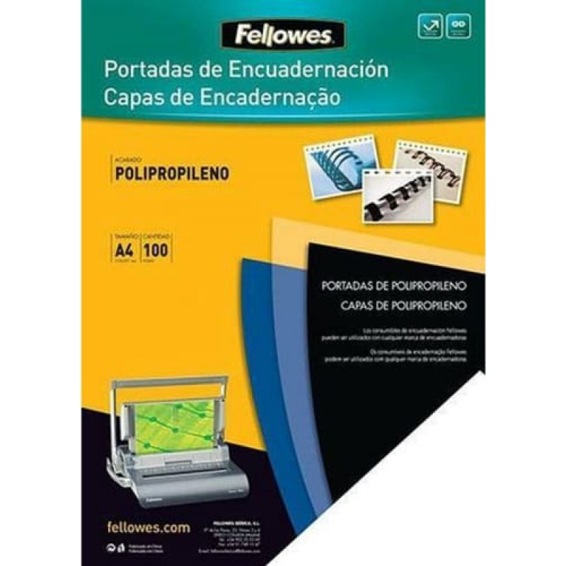 Fellowes Pārvalks Fellowes 100 gb. Grāmatas vāks Zils