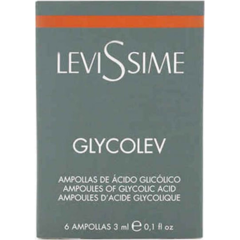Levissime Ķermeņa krēms Levissime Glycolev (6 x 3 ml)