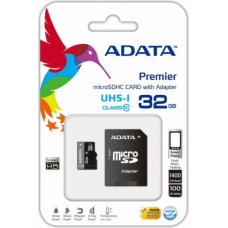 Adata Mikro SD Atmiņas karte ar Adapteri Adata CLASS10 32 GB