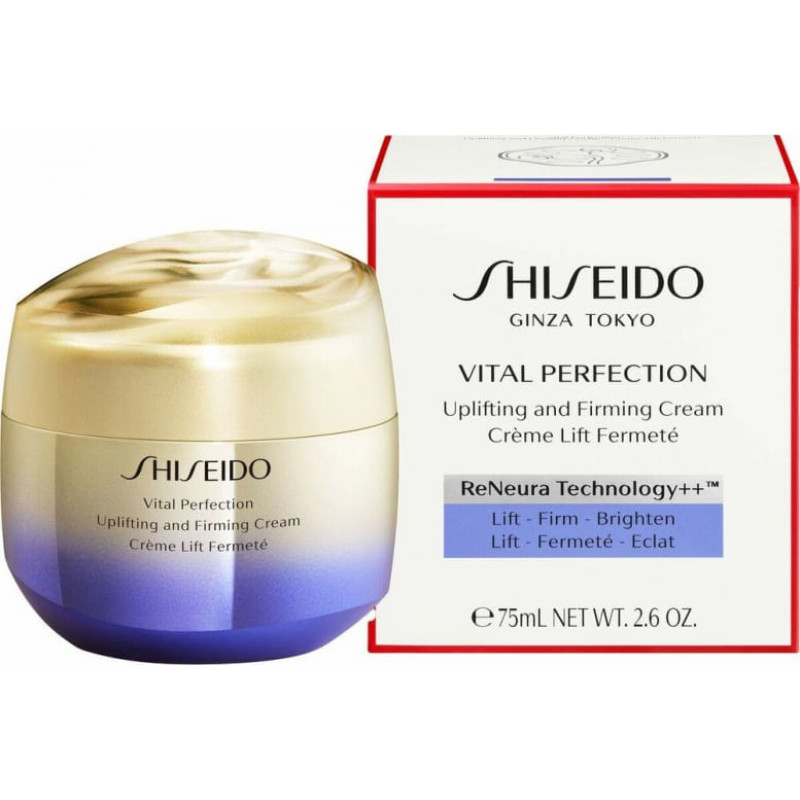 Shiseido Nostiprinošs Sejas Līdzeklis Shiseido Vital Perfection Uplifting (75 ml)