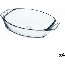 Pyrex Krāsns Trauks Pyrex Irresistible Ovāls 39,5 x 27,5 x 7 cm Caurspīdīgs Stikls (4 gb.)