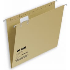Fade Hanging folder FADE Kio Kraft Название тега видоискатель Прозрачный Коричневый A4 Картонная бумага (50 штук)