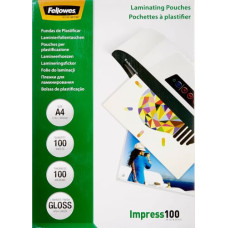 Fellowes Чехлы Fellowes Ламинатор 100 штук Прозрачный Блеск A4