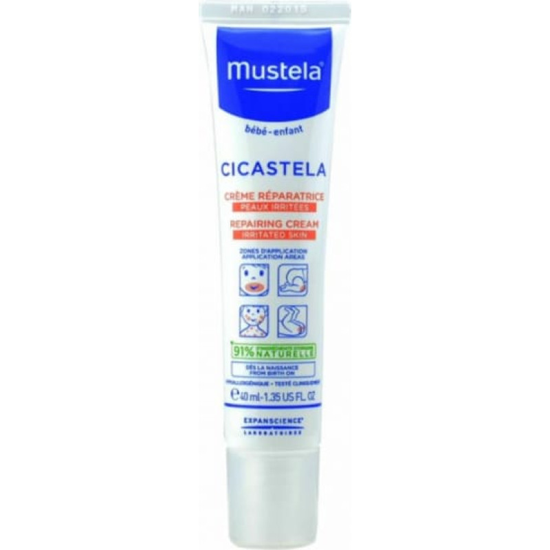 Mustela Atjaunojošs Krēms Zīdaiņiem Mustela Cicastela (40 ml)