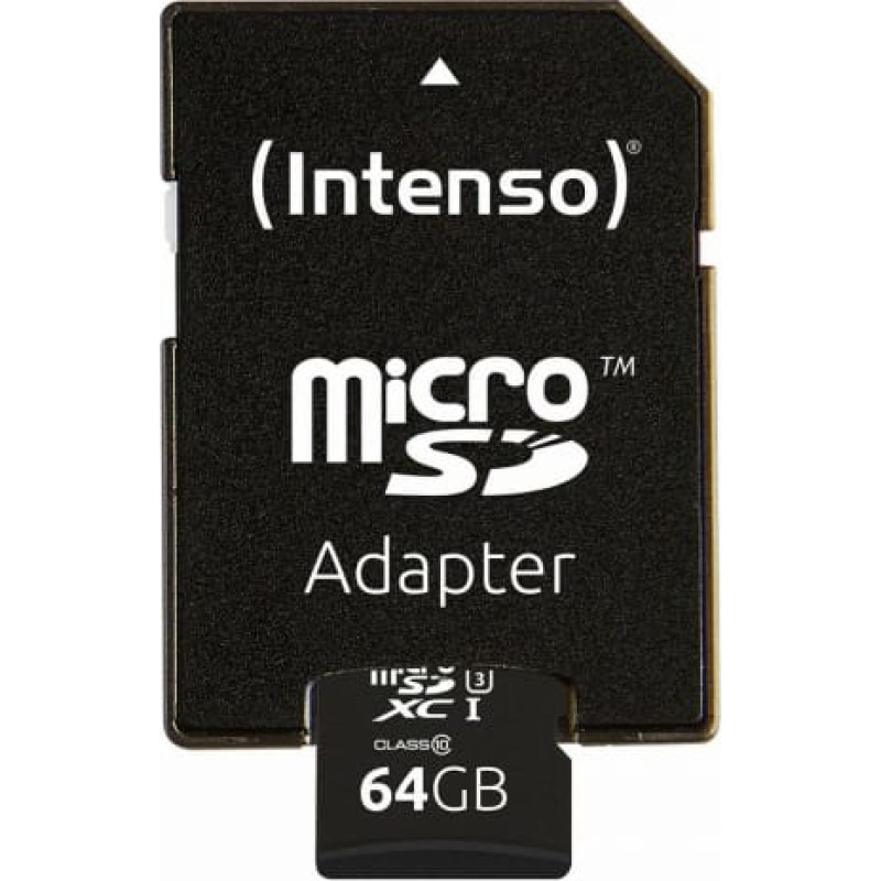 Intenso Micro SD karte INTENSO 3433490 64GB