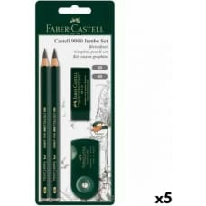 Faber-Castell Набор карандашей Faber-Castell Чёрный 5 штук