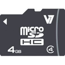 V7 Micro SD karte V7 VAMSDH4GCL4R-2E 4GB