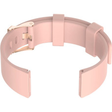 Pacific Gumijas siksniņa pulkstenim U15 - rozā / rozā zelta - 22mm