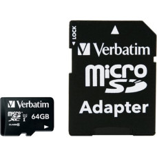 Verbatim Mikro SD Atmiņas karte ar Adapteri Verbatim 44084
