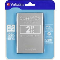 Verbatim Ārējais cietais disks Verbatim Store 'n' Go  2 TB USB 3.0 HDD