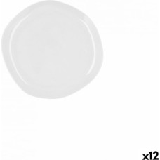 Ariane Плоская тарелка Ariane Earth Keramika Balts Ø 21 cm (12 gb.)
