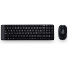 Logitech Клавиатура и беспроводная мышь Logitech MK220 Чёрный