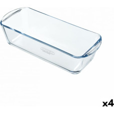 Pyrex Krāsns Veidne Pyrex Classic Taisnstūra Caurspīdīgs 28 x 11 x 8 cm (4 gb.)