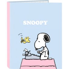 Snoopy Gredzenveida stiprinājums Snoopy Imagine Zils A4 (26.5 x 33 x 4 cm)