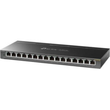 Tp-Link Galda Virsmas Slēdzis TP-Link TL-SG116E RJ45 32 Gbps Melns (16 Ostas)