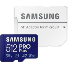 Samsung Mikro SD Atmiņas karte ar Adapteri Samsung MB MD512KA/EU 512 GB SSD