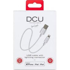 Dcu Tecnologic USB Kabelis iPad/iPhone DCU 3 m Balts