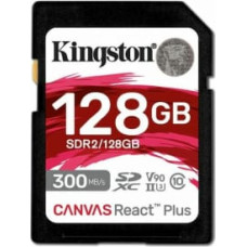 Kingston Mikro SD Atmiņas karte ar Adapteri Kingston SDR2/128GB 128 GB 8K Ultra HD SDXC UHS-II