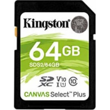 Kingston Карта памяти SD Kingston SDS2/64GB 64GB