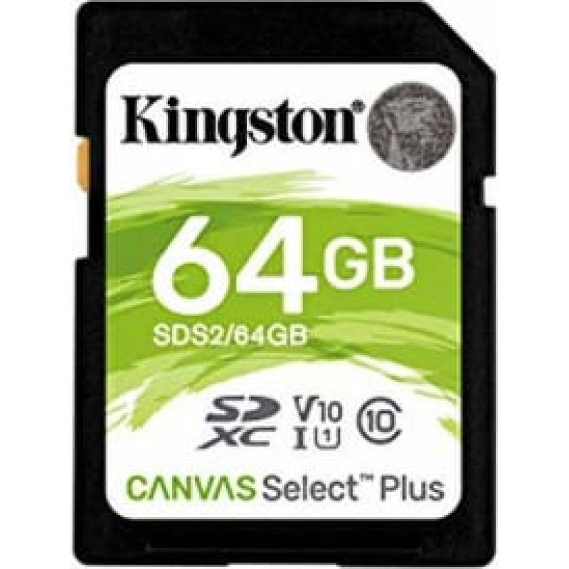 Kingston SD Atmiņas Karte Kingston SDS2/64GB 64GB