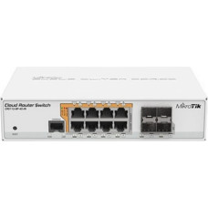 Mikrotik Slēdzis Mikrotik CRS112-8P-4S-IN 16 MB 128 MB RAM Balts Gigabit Ethernet