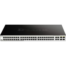 D-Link Переключатель D-Link DGS-1210-52/E 100/1000 Mbps 4 x SFP