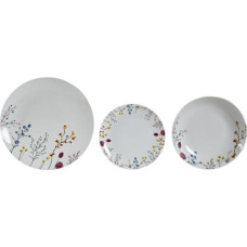 Dkd Home Decor Pusdienas Aprīkojuma Komplekts DKD Home Decor Цветы Porcelāns (18 pcs)