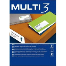 Multi 3 Клеи / Этикетки MULTI 3 105 x 57 mm A4 100 Листья