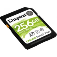 Kingston SD Atmiņas Karte Kingston SDS2 256 GB Melns