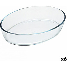 Pyrex Krāsns Trauks Pyrex Classic Ovāls 35 x 24 x 7 cm Caurspīdīgs Stikls (6 gb.)