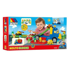 Moltó Kravas Auto ar Klucīšiem Būvēšanai Moltó (82 cm) (10 pcs)