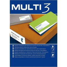 Multi 3 Līmes/Etiķetes MULTI 3 70 x 35 mm 500 Loksnes A4