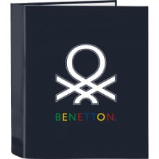 Benetton Папка-регистратор Benetton Sixties Тёмно Синий A4 (27 x 33 x 6 cm)