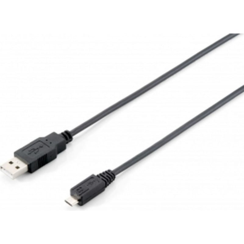 Equip Kabelis Micro USB Equip 128523 Melns 1,8 m