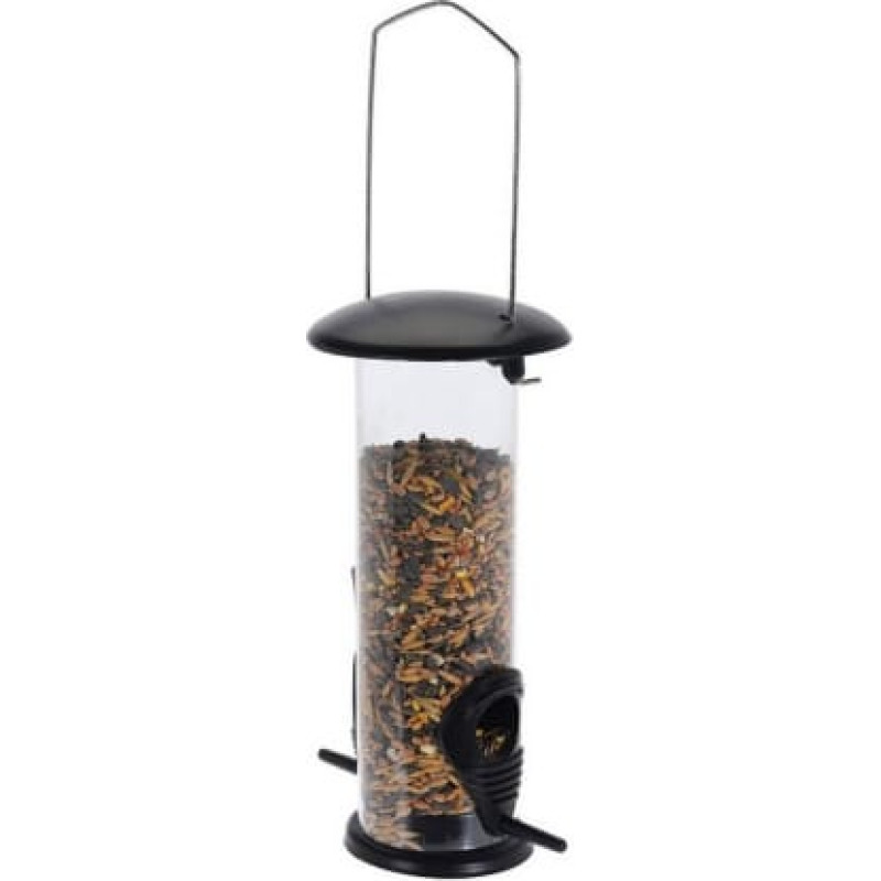 Progarden Bird Feeder Progarden Cilindrs Melns (Ø 6,4 x 25 cm)